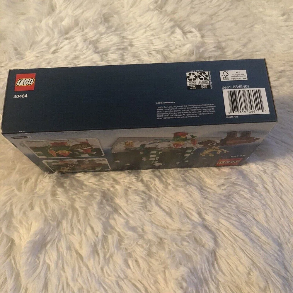 New Lego 40484 Limited Edition Christmas North Pole Building Toy 317 pcs